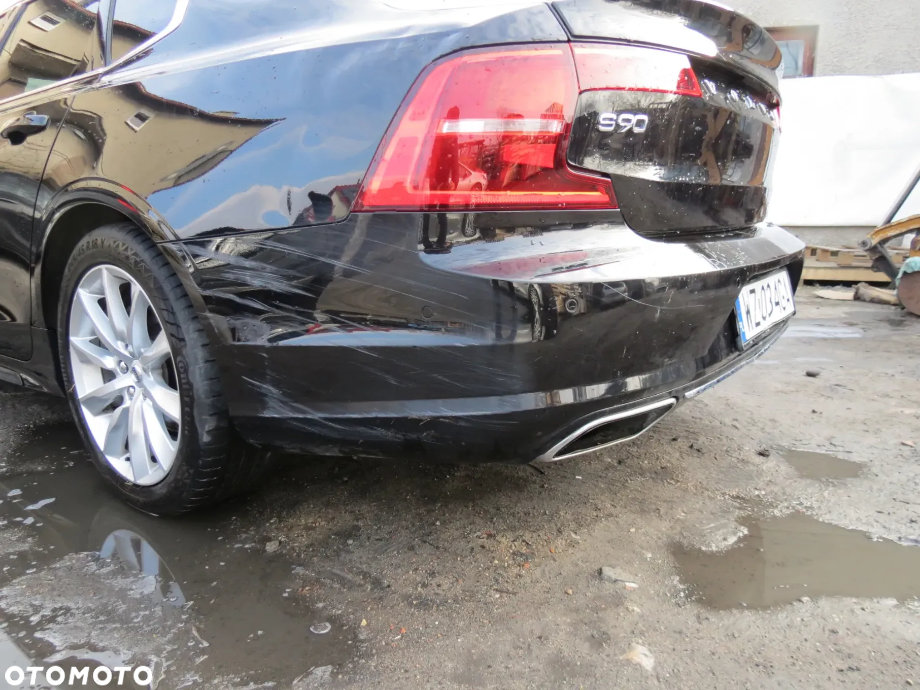 VOLVO S90 ĆWIARTKA TYŁ PRZÓD PODŁUŻNICA DRZWI WANNA SŁUPEK PRÓG BŁOTNIK POSZYCIE LAKIER  717-46 KLAPA ZDERZAK LUSTERKO - 8