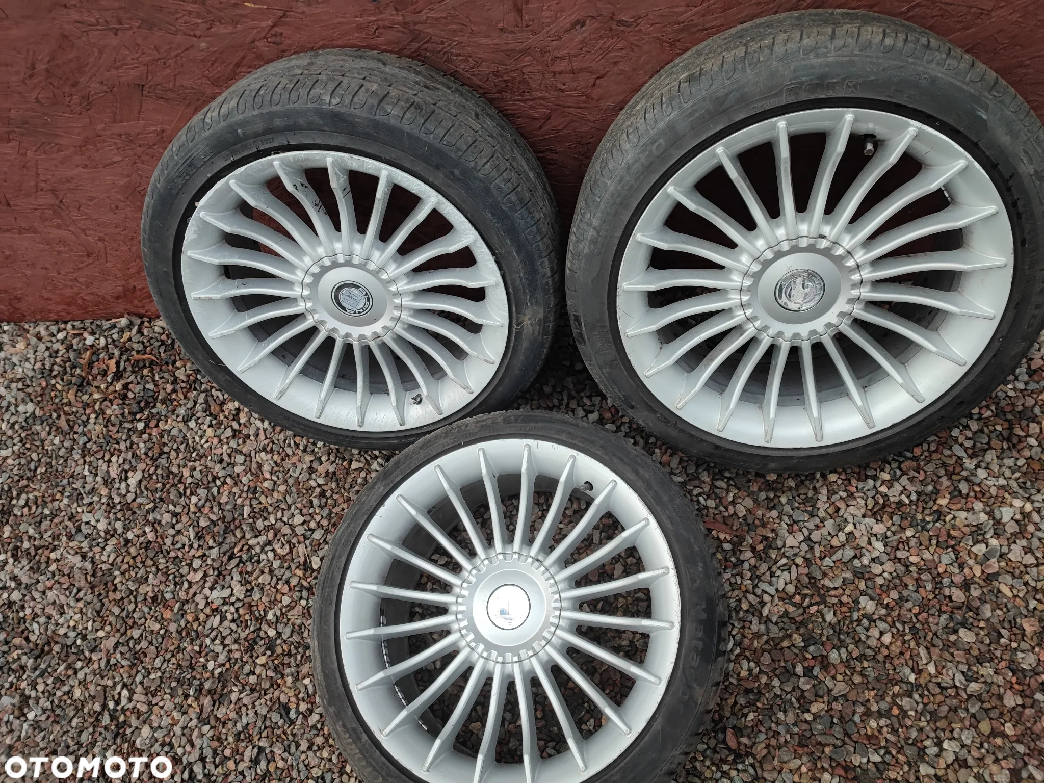 BMW ALUFELGI ALPINY 5X120 18 CALI 3X18x8.5J ET35 + OPONY + DEKIELKI NA SZTUKI - 14