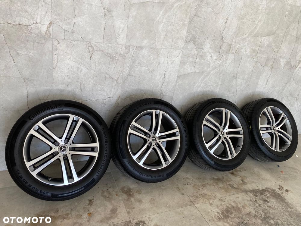 Oryginalne Felgi Mercedes + opony Continental. MERCEDES GLE GLS R20 - 11