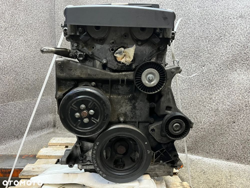 Silnik 1.8 kompresor Mercedes E200 W211 163 KM blok glowica 271941 271.941 - 4