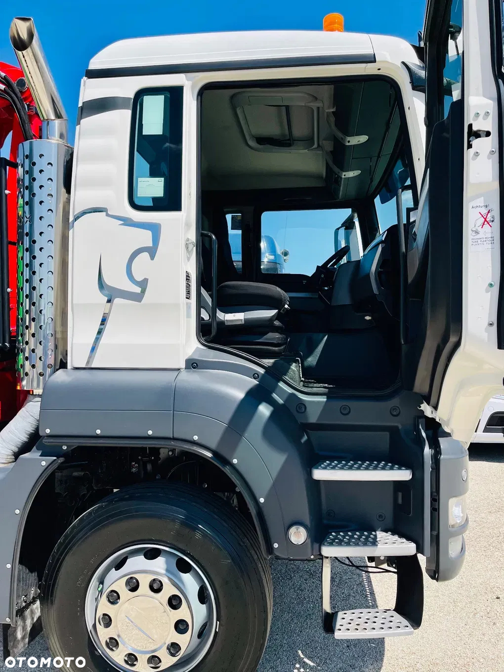 MAN MAN TGS TGX 35.400 // 8x4 // E5 // wywrotka kiper + HDS z czerpakiem / - 27