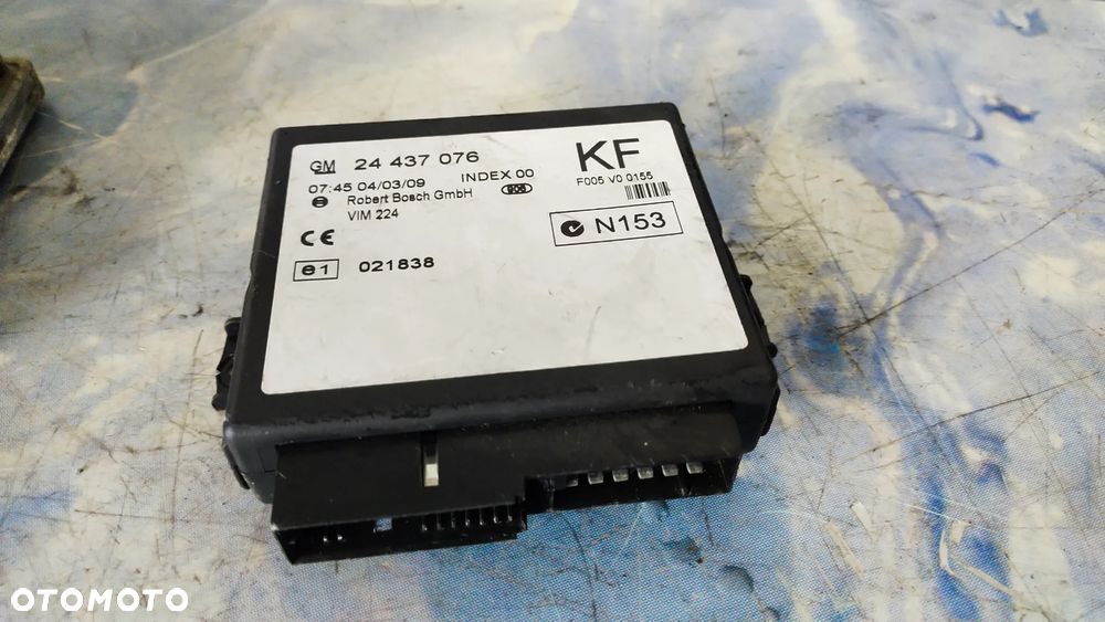 MODUŁ KOMFORTU OPEL ZAFIRA A 2.0 DTI 24437076 - 1