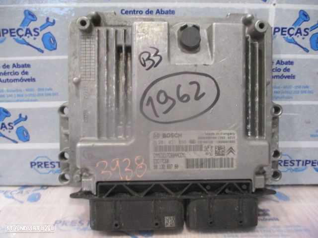 Centralina 0281031886  9813283780  9806460480 PEUGEOT 308 2015 1.6 HDI 120CV 5P CINZA BOSCH - 1