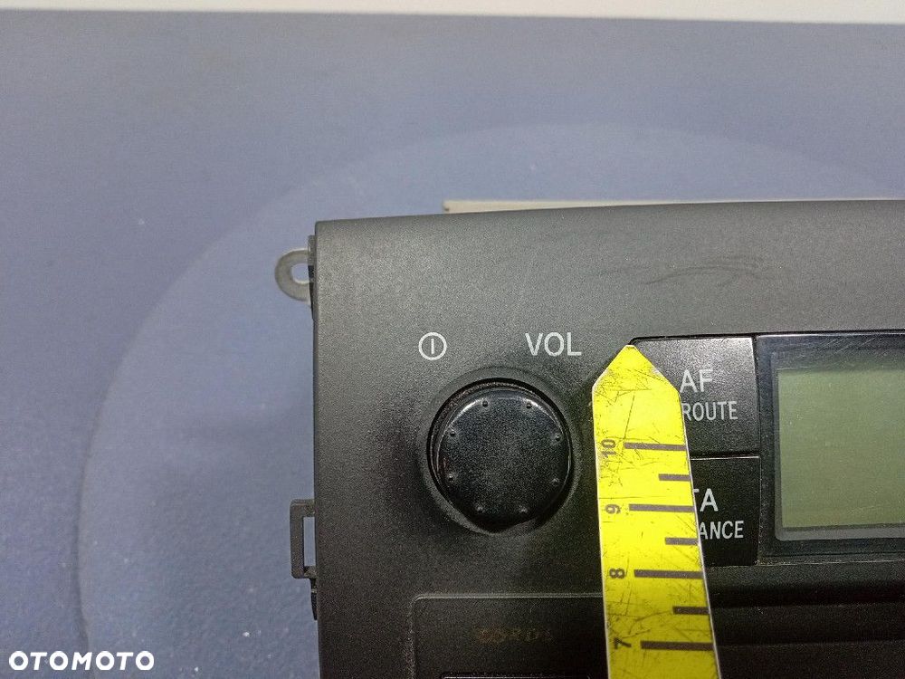 TOYOTA COROLLA VERSO I RADIO CD FABRYCZNE OEM 86120-02260 - 8