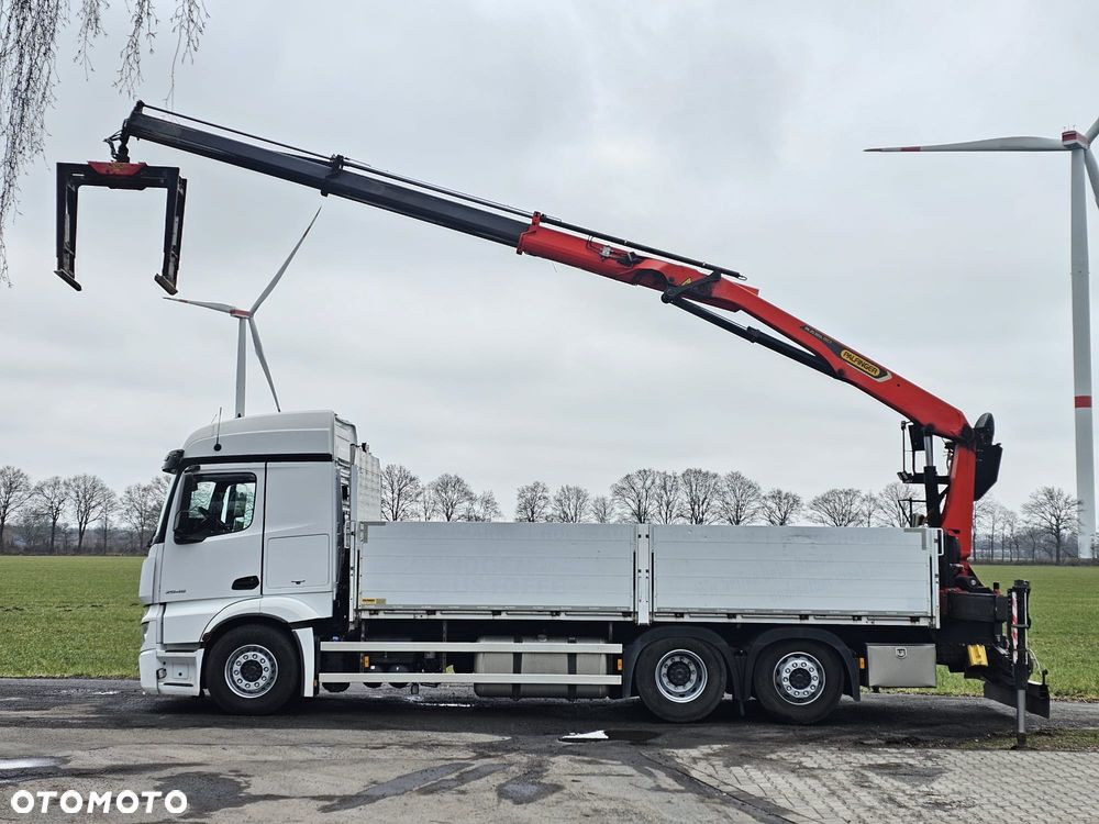 Mercedes-Benz Actros 2545 6x2 | Palfinger HDS| Zawieszenie pneumatyczne  | 340 tys. km | Euro 6 - 20