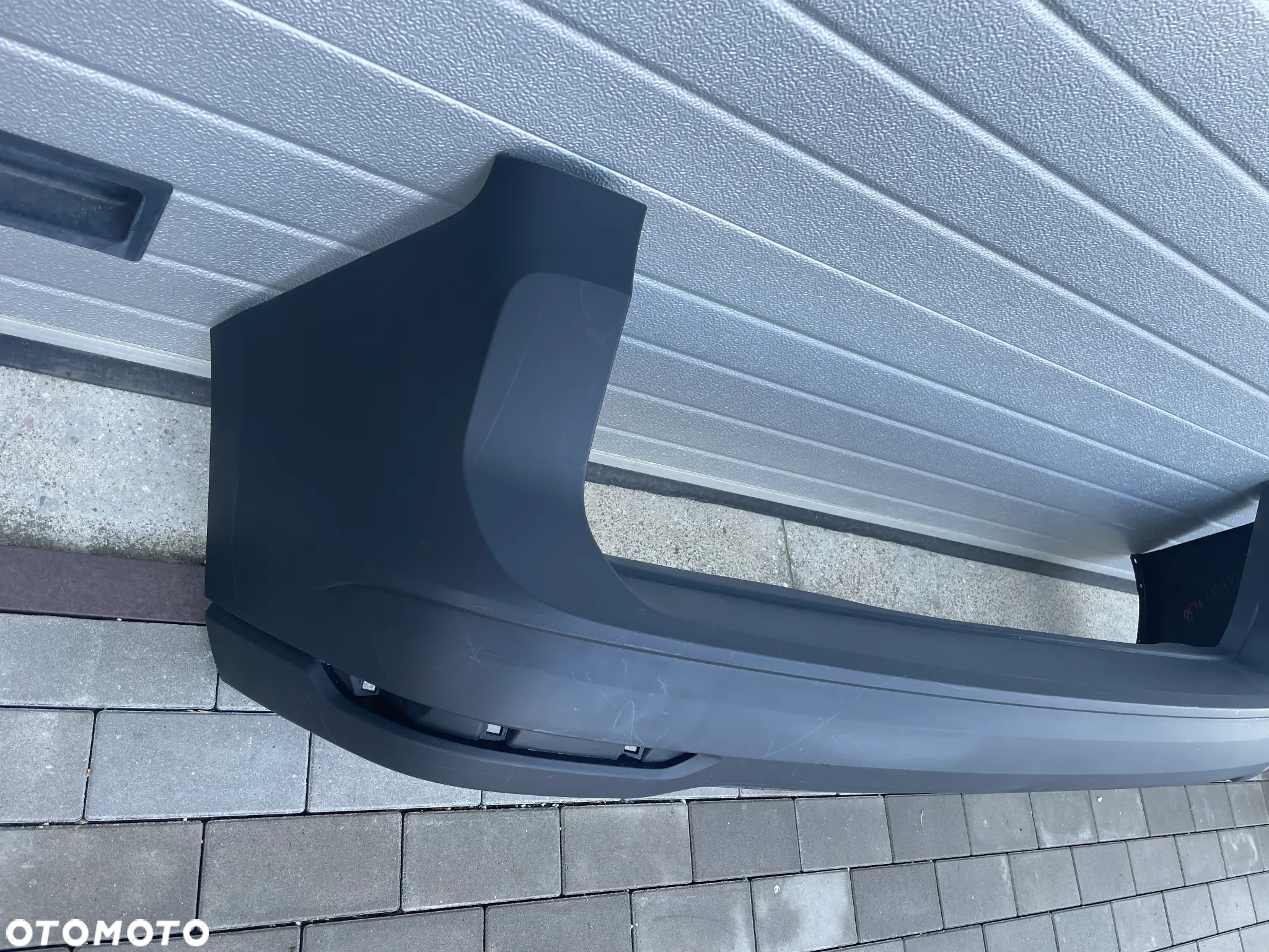 ZDERZAK TYLNY VW CADDY V  2020-- NOWY CZARNY - 3