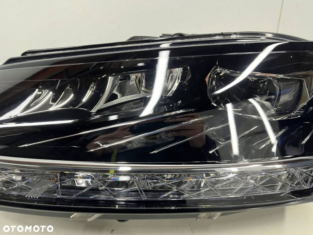 Lampa reflektor Skoda Fabia III LIFT 18-22r. FULL LED lewa przednia IDEALNA ORYGINALNA 6v1941015f - 8