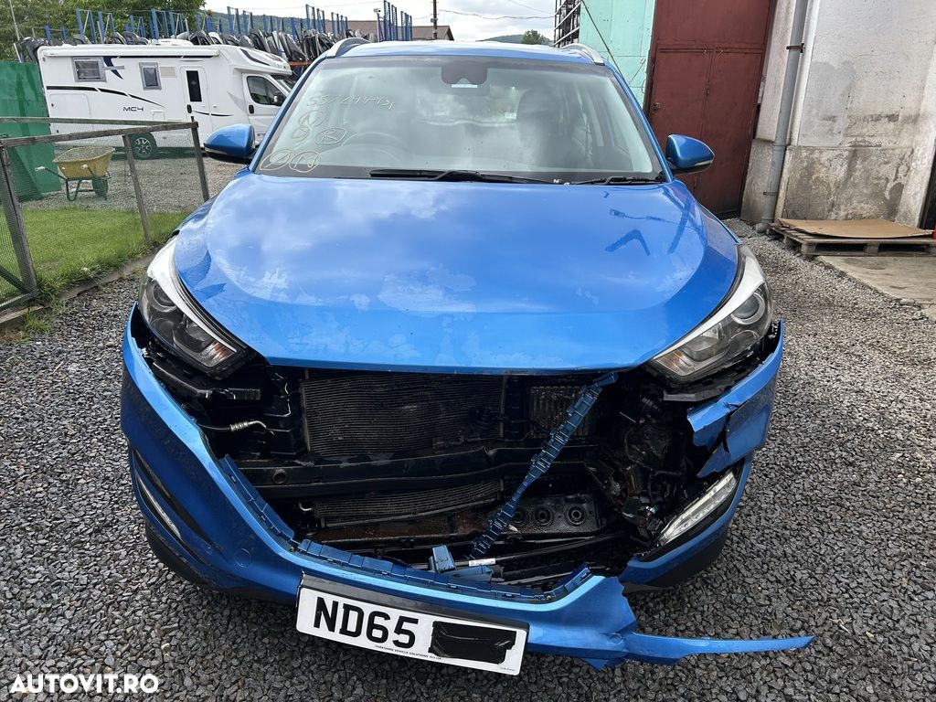 Aripa Dreapta Fata Hyundai Tucson III 2015 - 2018 4 Usi Ara Blue Metallic R3U (1293) - 4