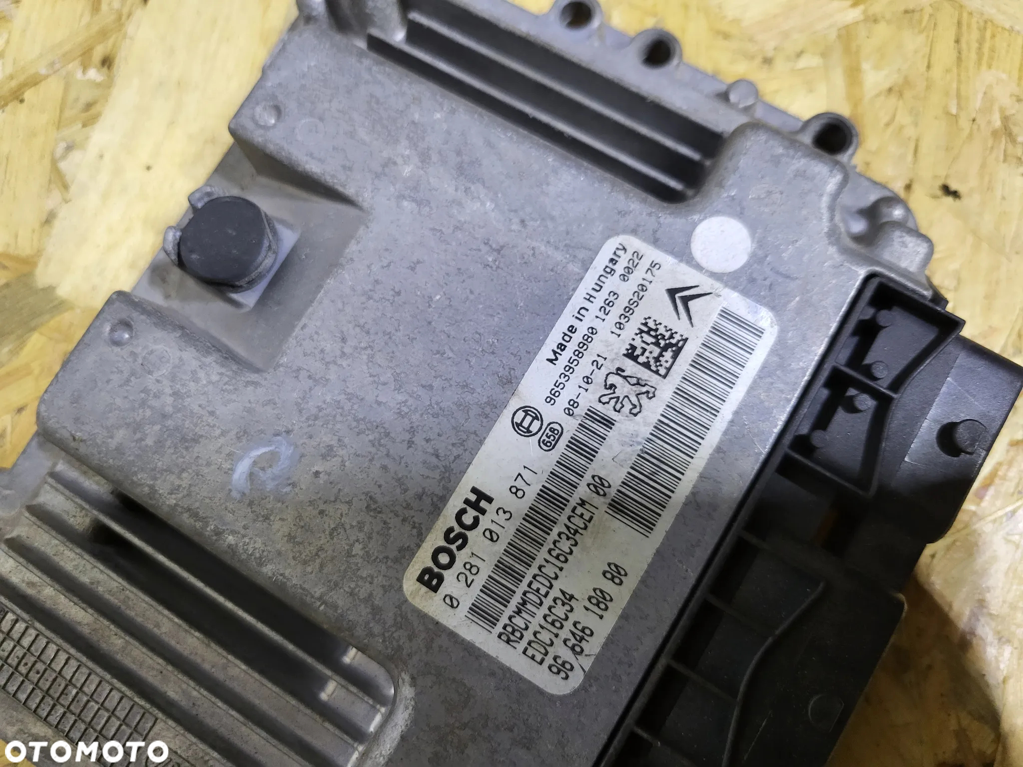 Sterownik komputer silnika Citroen Peugeot - 2