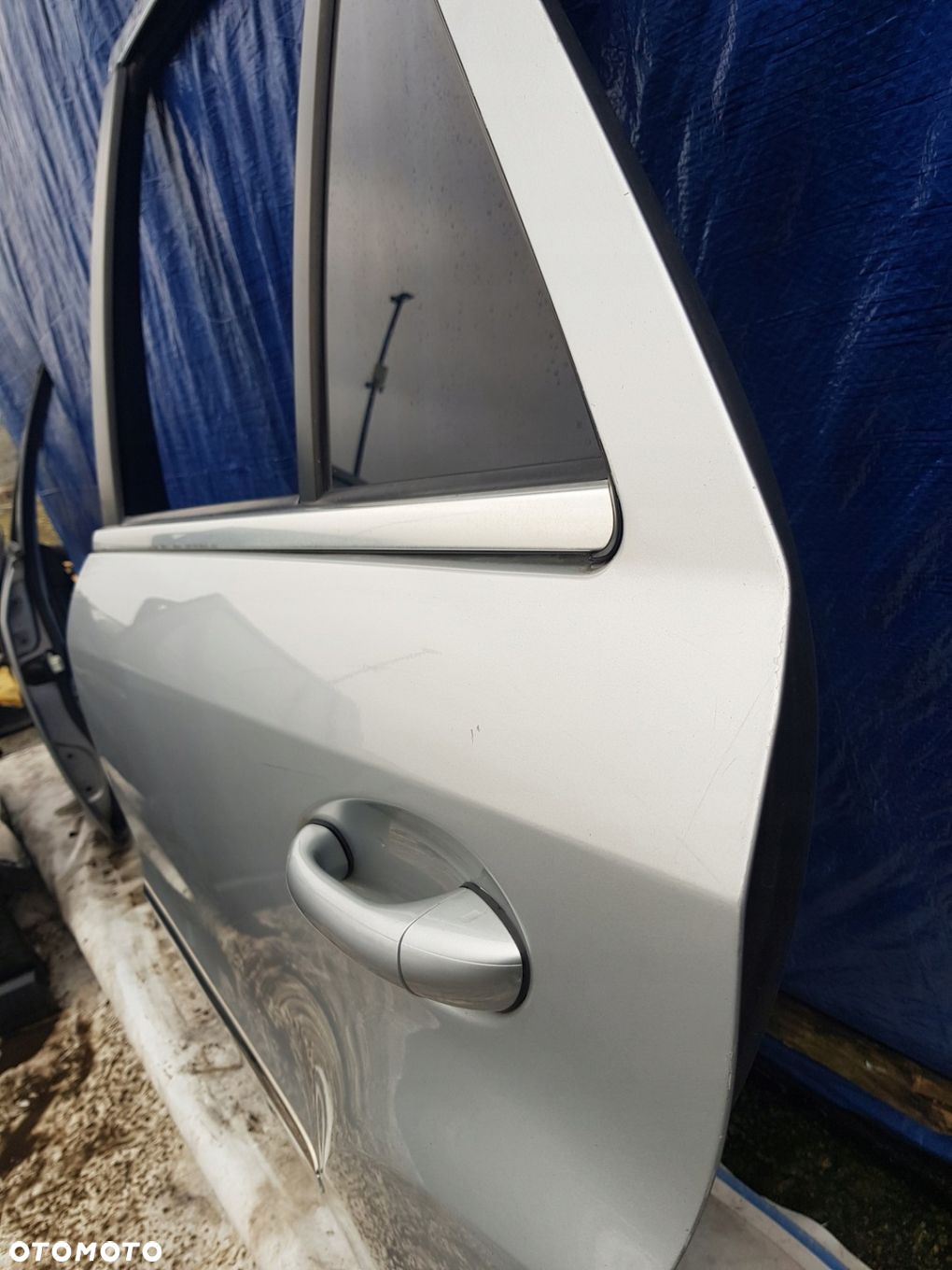 Mercedes ML W163 DRZWI LEWE TYŁ TYLNE KOMPLETNE - 9