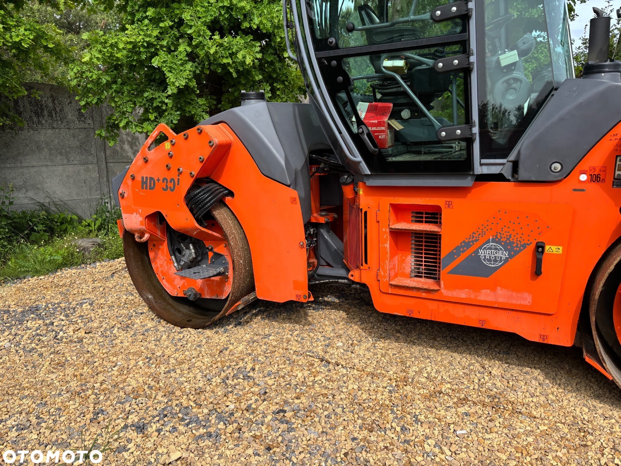 Hamm Hamm HD+80i 2016R WAGA 10TON , STAL STAL B. DZIELONE,siewnik, kierownica,obcinarka - 6