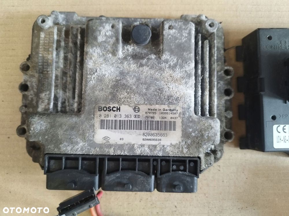ZESTAW STARTOWY KOMPUTER MASTER MOVANO INTERSTAR 2.5DCI 0281013363 3 KOSTKI - 2