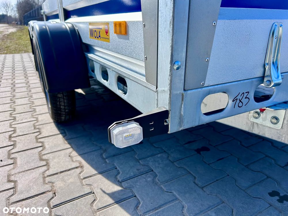 Wiola SILEZIA PLUS / DOSTAWA! / 292x142x38 / 2 osie / DMC 750 kg / bardzo MOCNA - 22