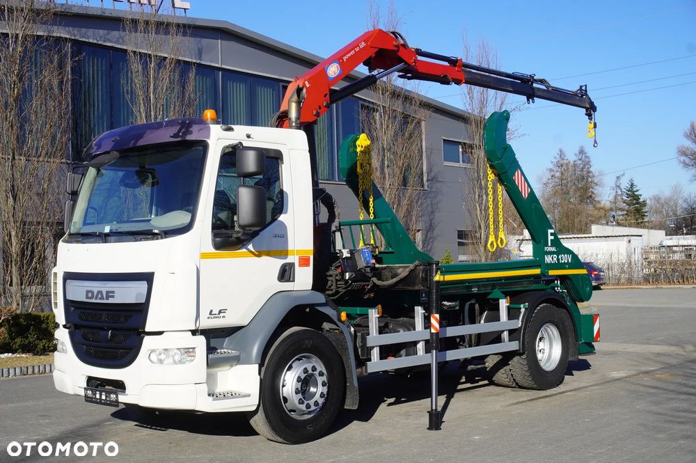 DAF LF 18.310 E6 / Bramowiec Fornal NKR 130V / HDS HMF 735 K2 / Manual - 1