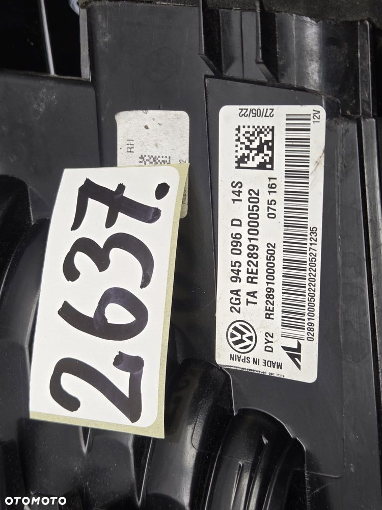 Volkswagen  T-roc 17-22r 2GA945096D lampa prawy prawa tył tylna - 8