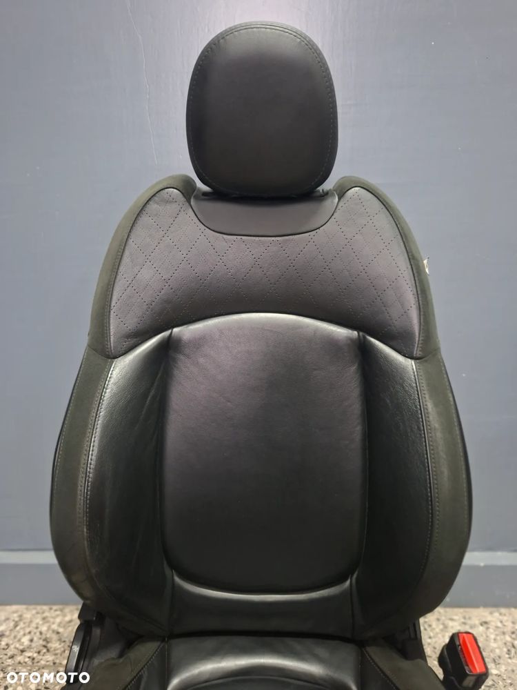 MINI Cooper F56 Fotele komplet Skóra / Alcantara Grzane - 4
