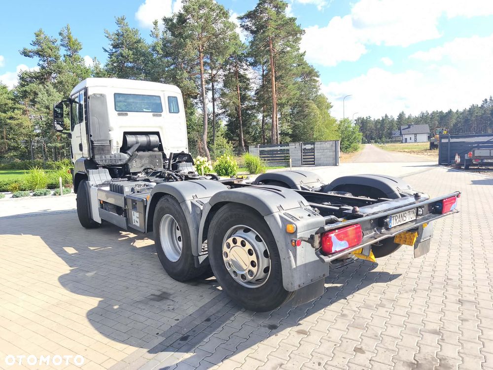 MAN TGS 26.320 6x2 do zabudowy 2012r rozstaw osi 3,9 rama 5,9m - 3