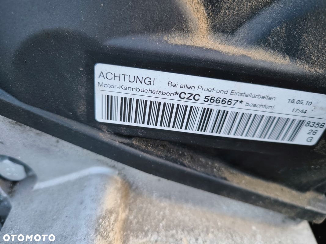 SILNIK 1.4 TFSI TSI CZC AUDI VW SEAT SKODA 44 TYŚ KM ORYGINAŁ ! - 11