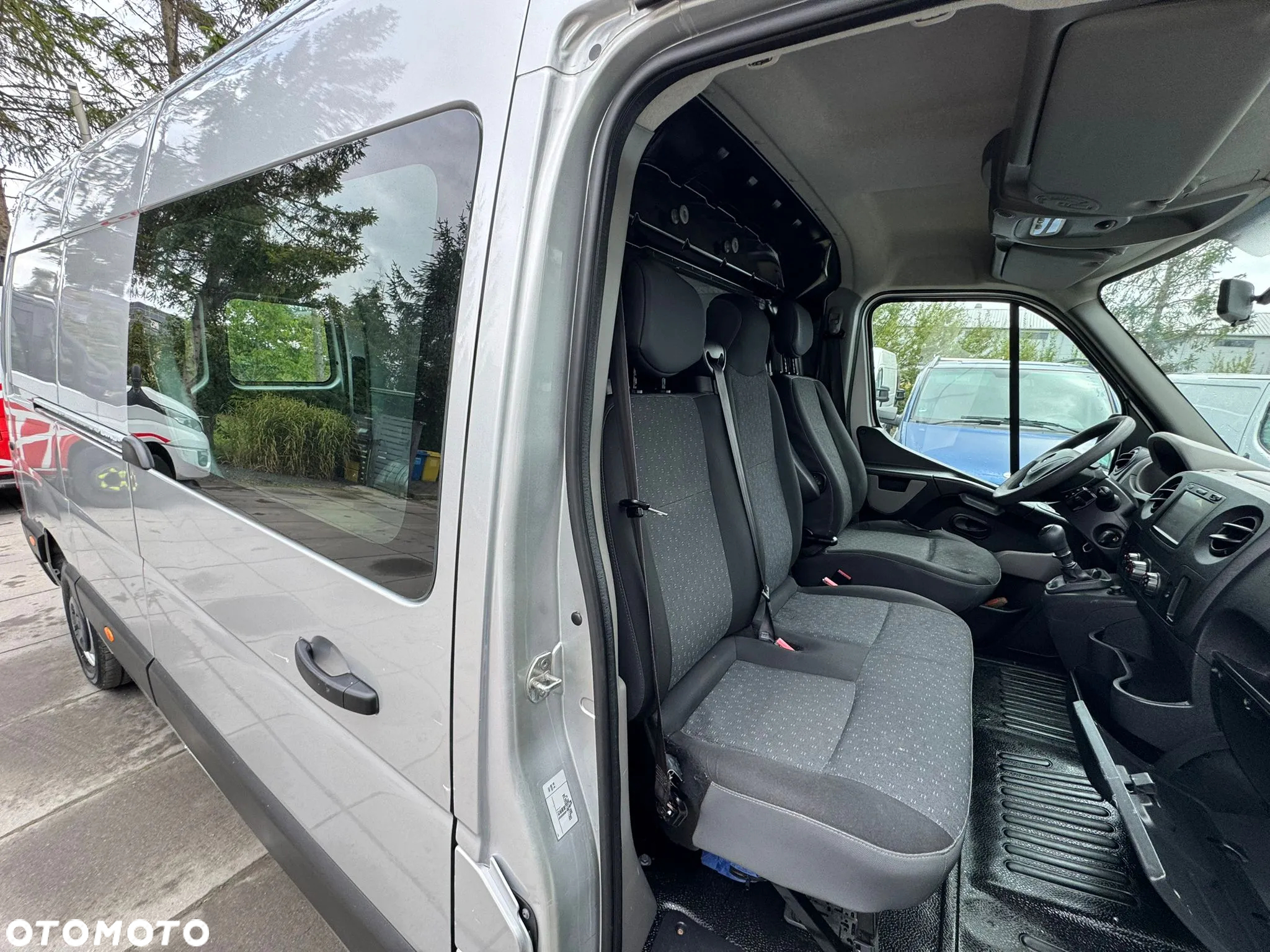 Opel MOVANO L3H2 SREBRNE KLIMATYZACJA - 12