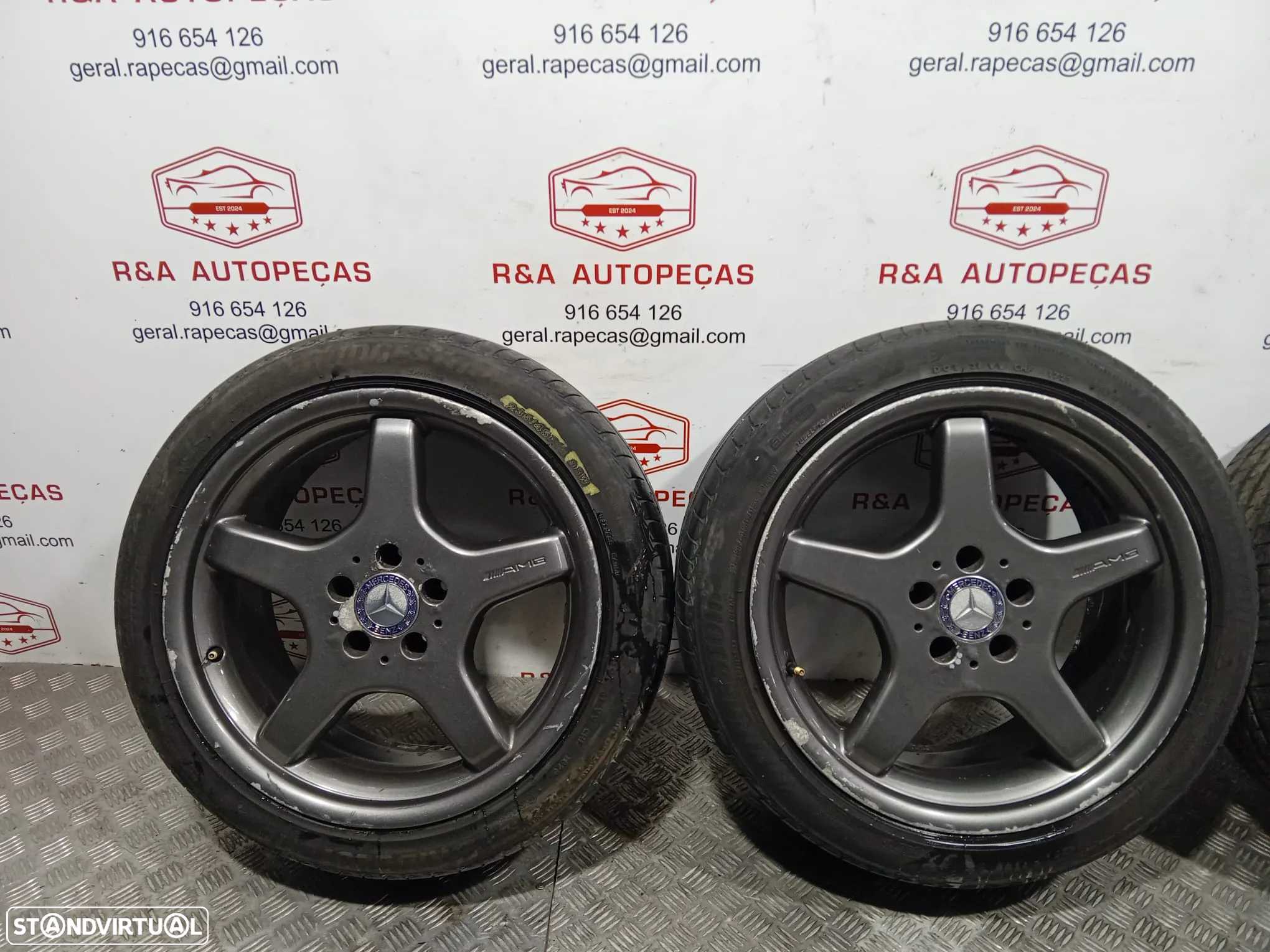 Jantes Originais 18 Mercedes W211 AMG    Ref A2114012202-A2114012102 - 6