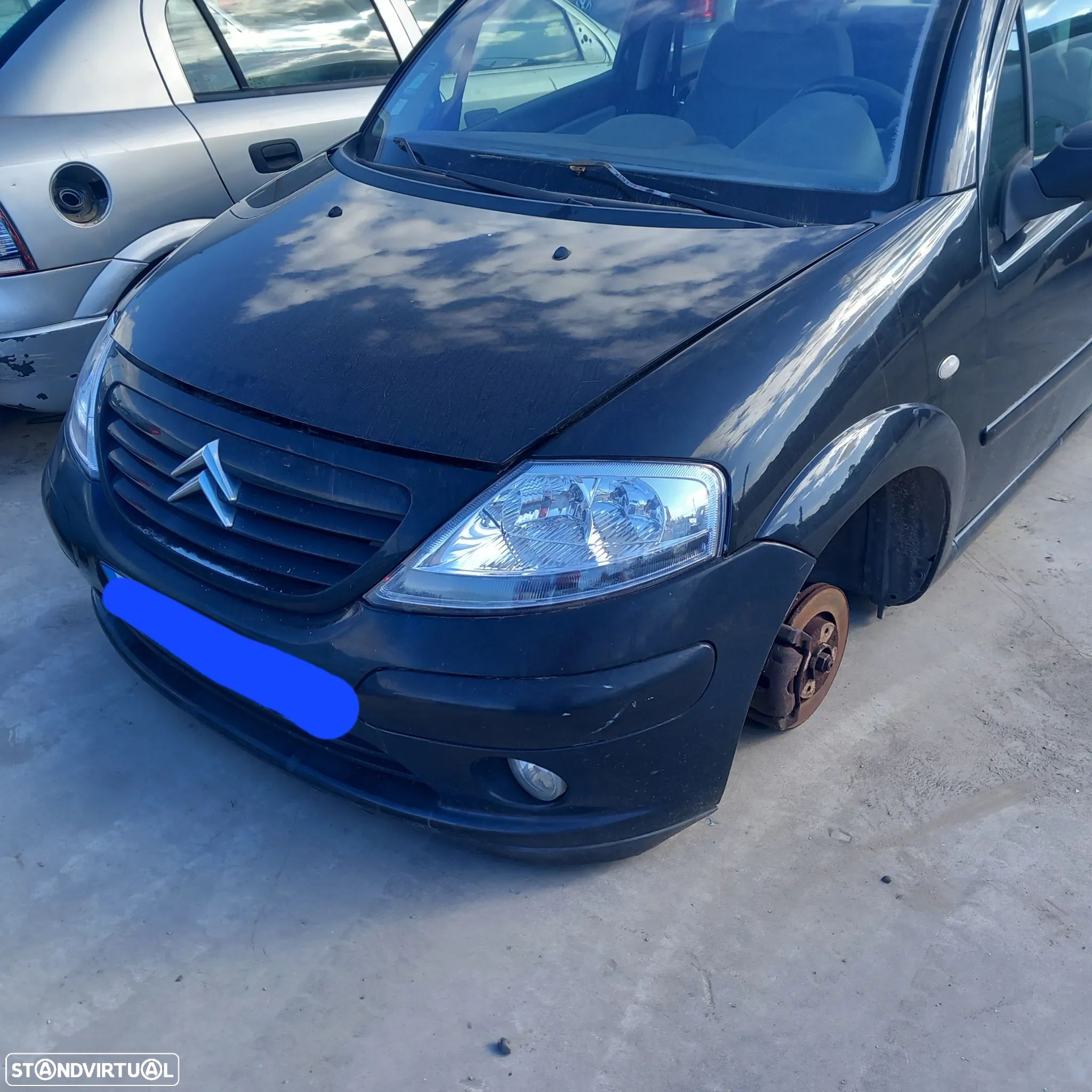 Frente completa sem airbags citroen c3 - 1