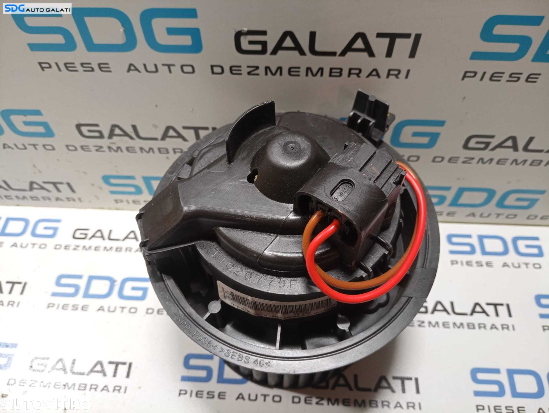 Motoras Ventilator Aeroterma Habitaclu Renault Captur 2013 - 2017 Cod T1020778J T1020779F N109038B [M4723] - 8