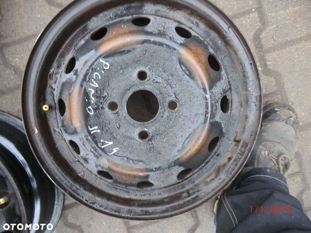 KIA PICANTO II felgi stalowe 14 4X100 ET49 komplet - 3