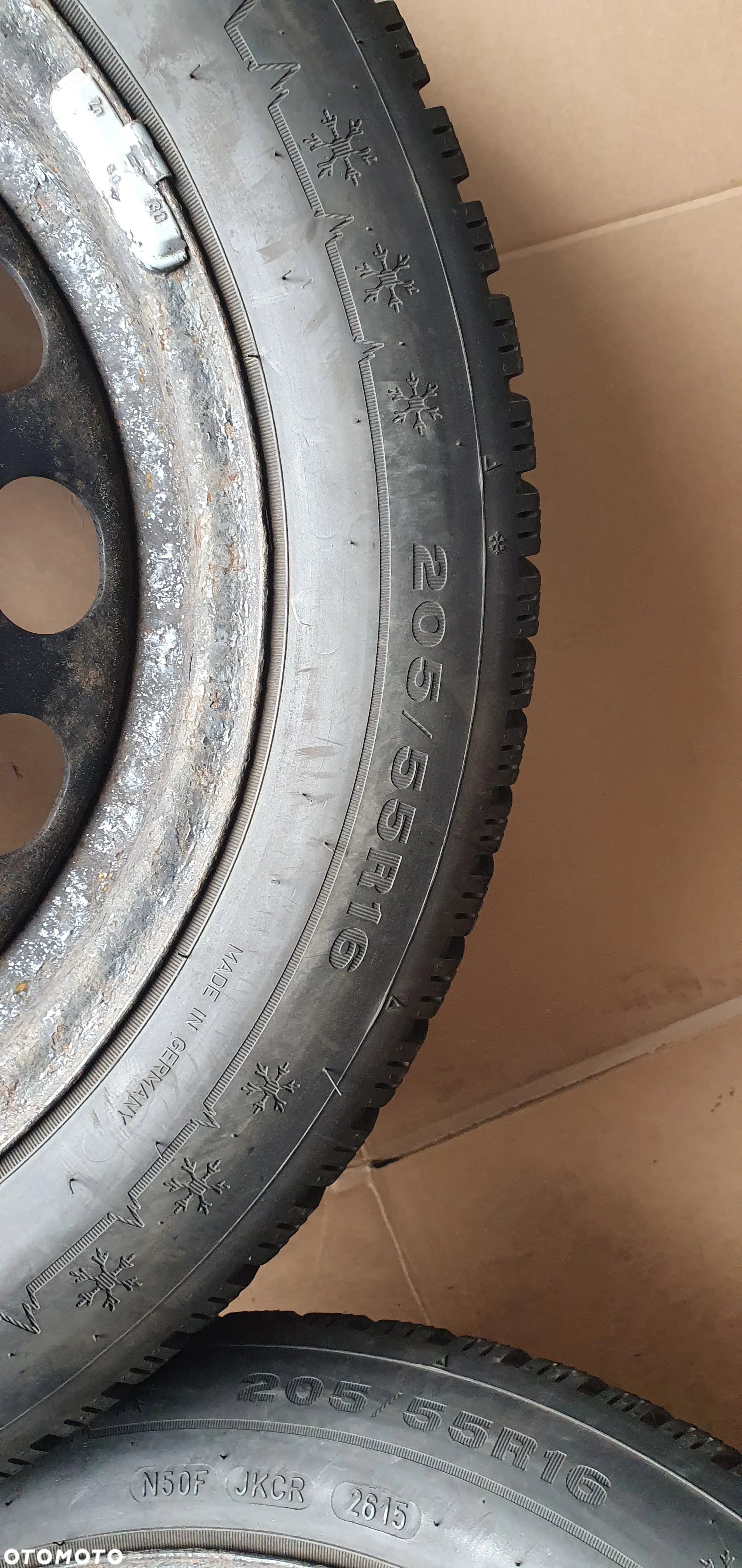 Felgi stalowe z oponami 6,5J ET46 5x112 205/55 R16 KBA43930 - 9