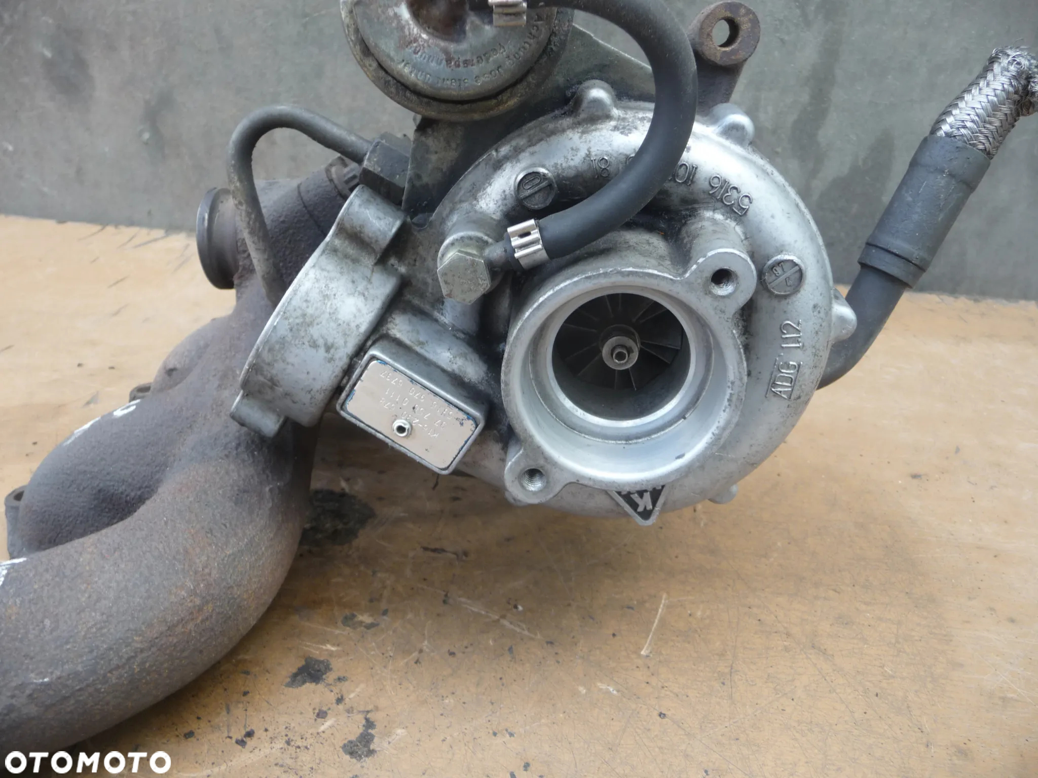 JUMPER BOXER DUCATO 94-02 2.5TD TURBINA TURBOSPRĘŻARKA K16-230678 - 7
