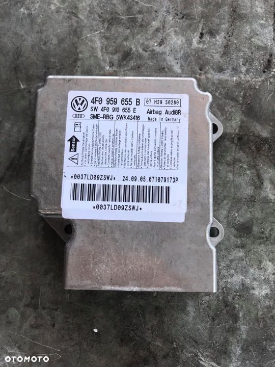 MODUŁ STEROWNIK AIR BAG VW AUDI - 1