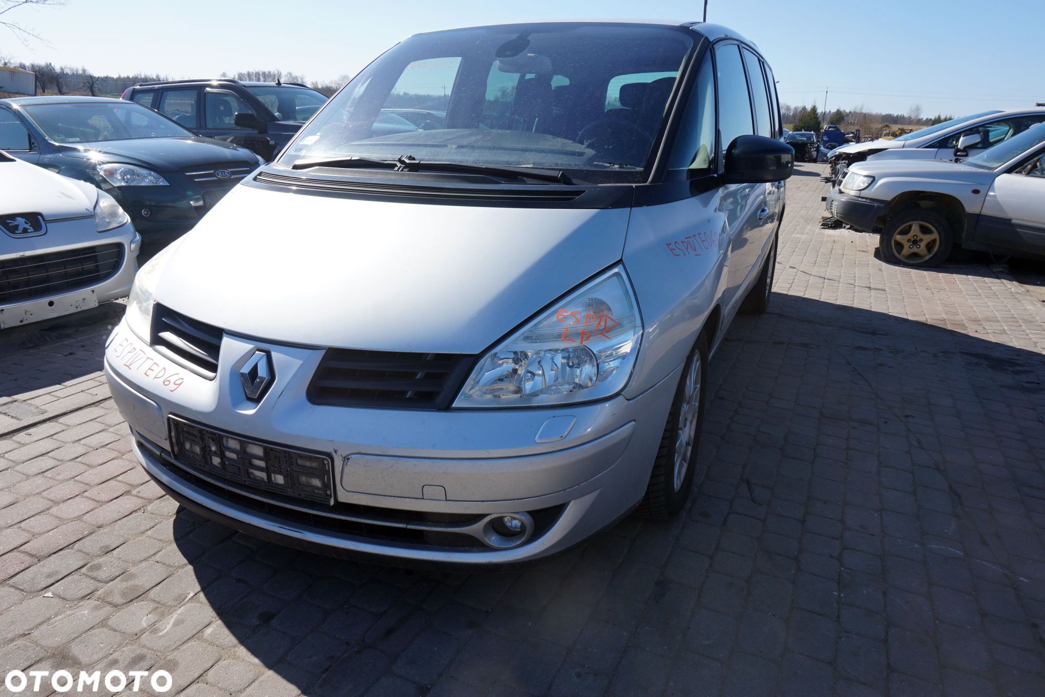 RENAULT ESPACE GRAND IV PH2 LIFT  TED69 2.0 DCI KM SREBRNY na części - 1