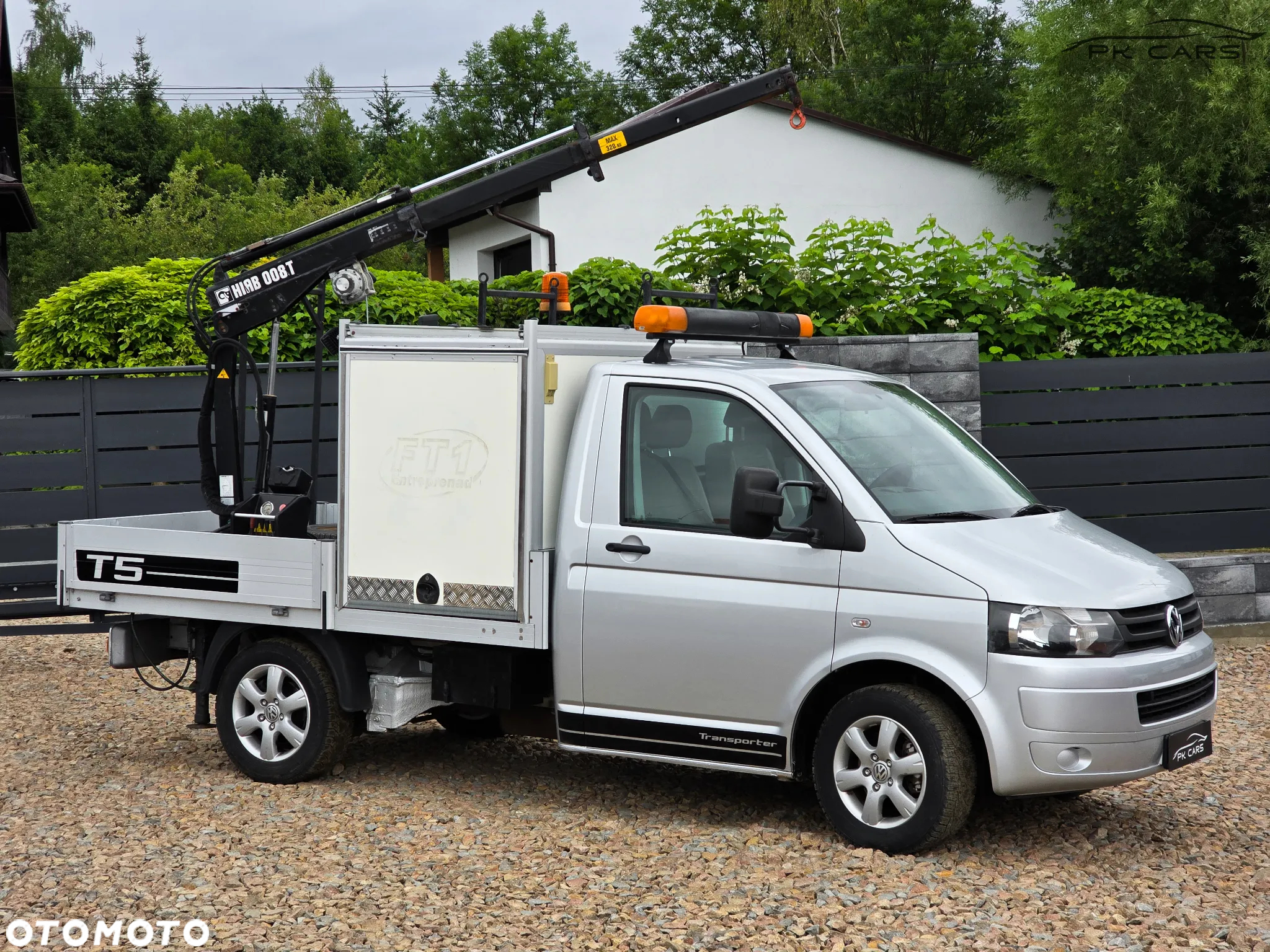Volkswagen T5 2.0 140 KM 4X4 4 MOTION HDS HIAB KRAN - 5