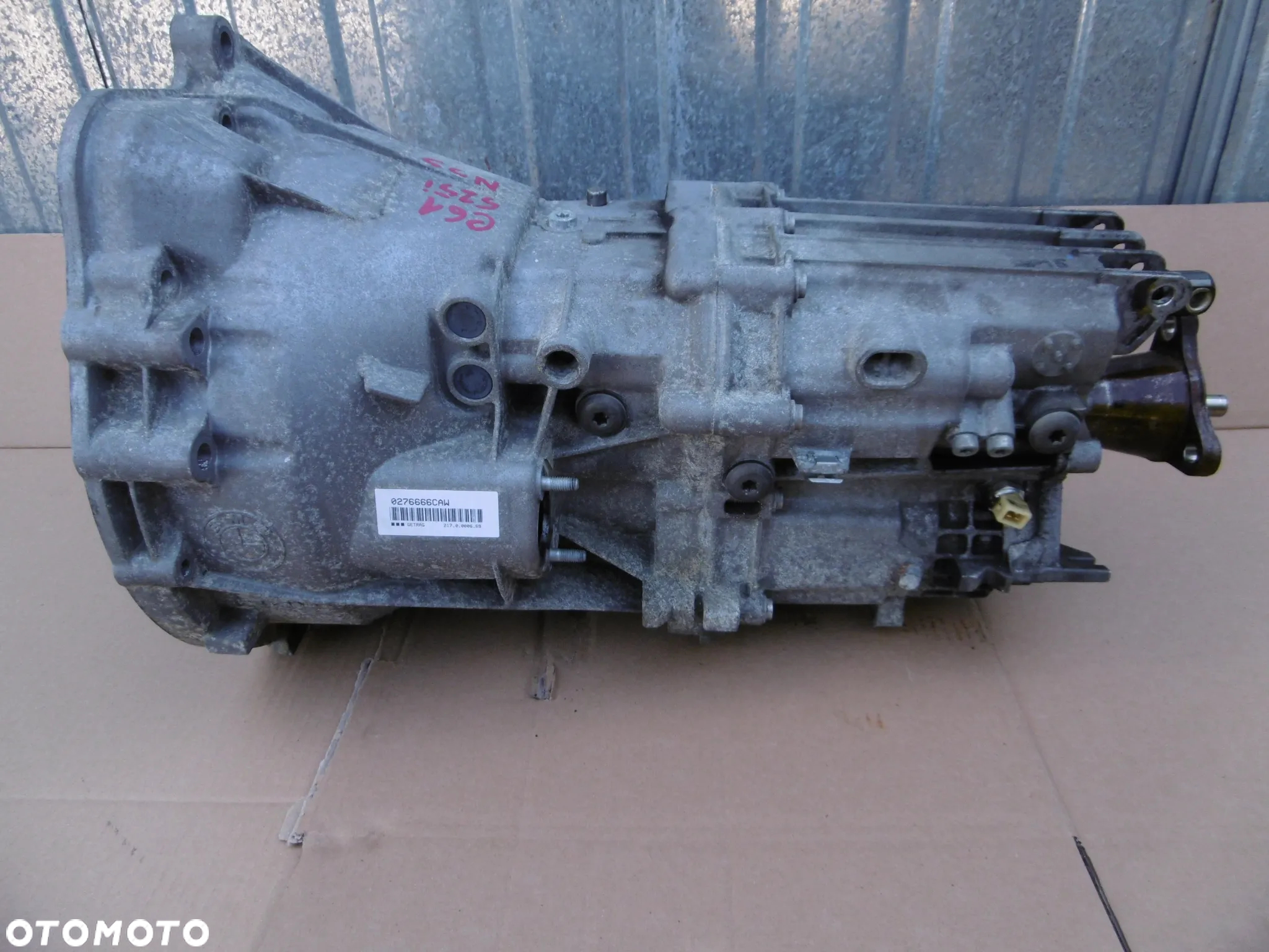 Skrzynia biegów bmw e90 e91 e92 e93 e60 e61 525i 323i 325i 2.5 3.0 n52 n53 - 4