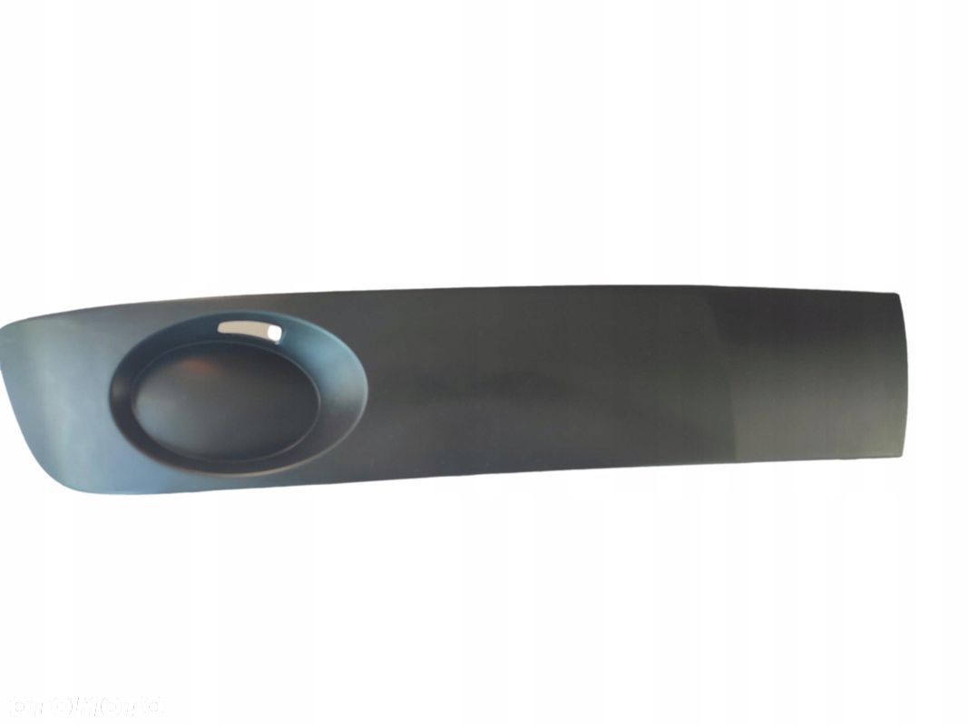 listwa zderzaka zaślepka zderzaka dolna grafitowa VW T5 lift 09- 7E0807490 - 1