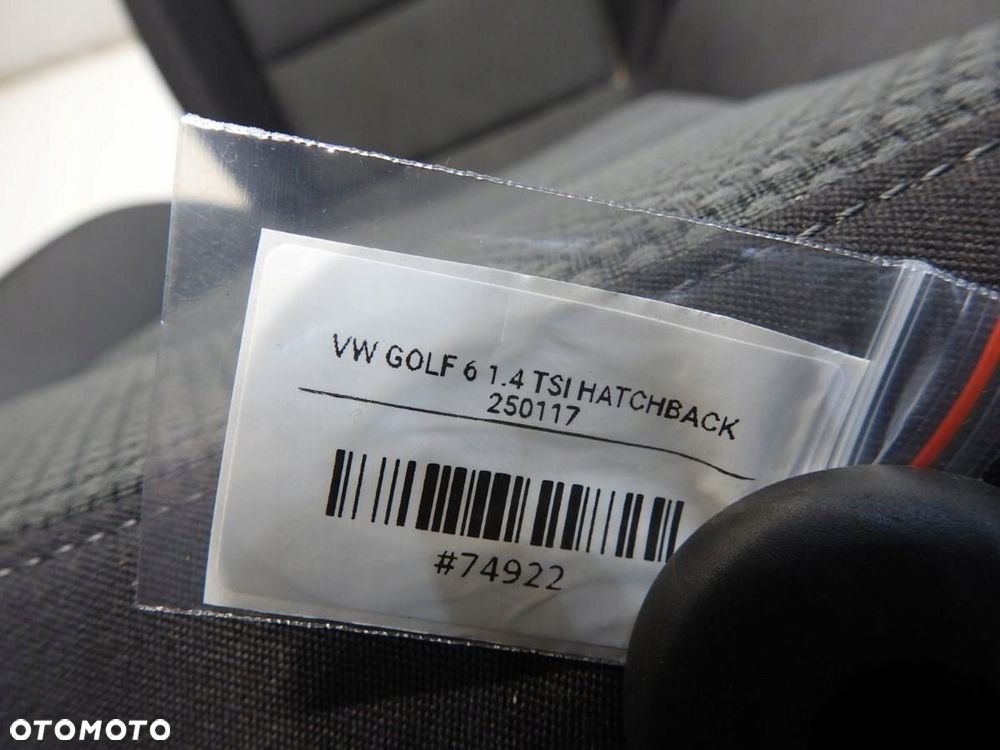 FOTEL PRAWY PRZÓD VW GOLF VI 5D - 5