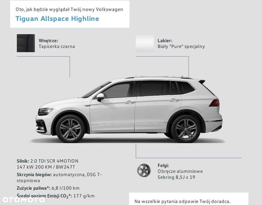 Volkswagen Tiguan Allspace 2.0 TDI 4Mot R-Line DSG 7os - 12
