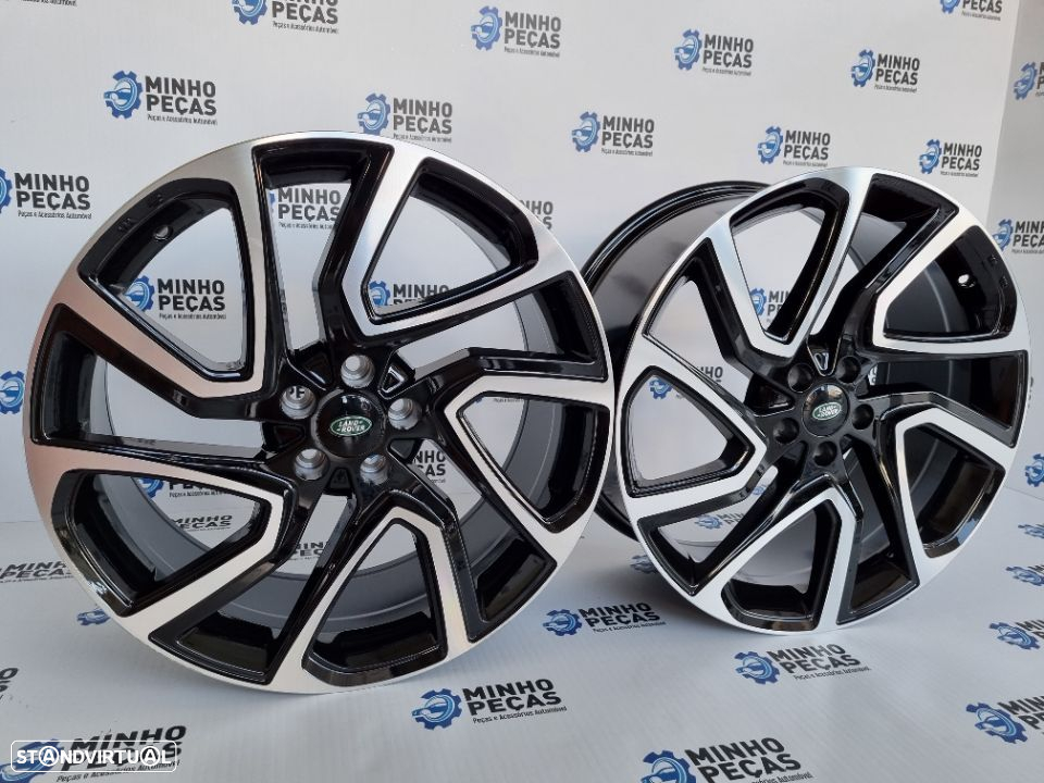 Jantes Range Rover Sport em 20 Black Polish - 2