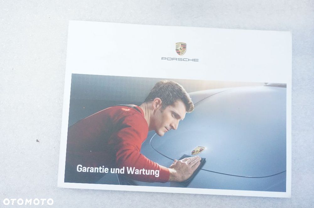 Książka Serwisowa Instrukcja Obsługi Porsche Panamera II 2018 - 2