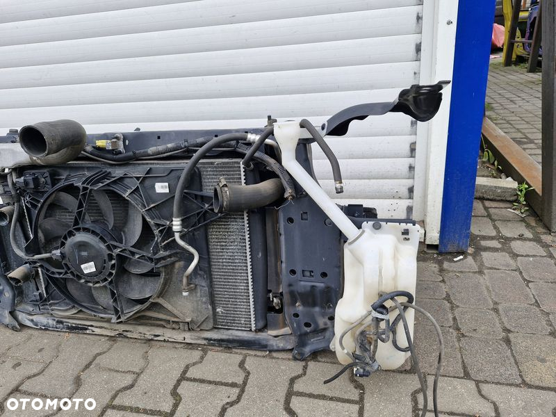 QASHQAI I J10 1.5 DCI PAS PRZÓD PRZEDNI WZMOCNIENIE CZOŁOWE CHŁODNICE WENTYLATOR - 9