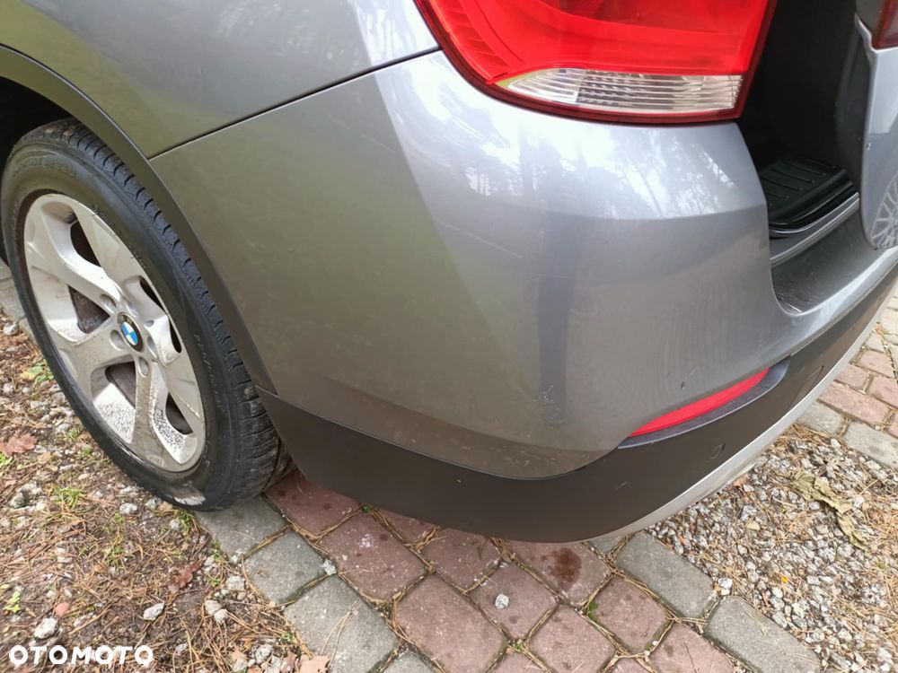 Zderzak tył tylny czujniki parkowania pdc BMW E84 X1 A52 spacegrau metallic - 2