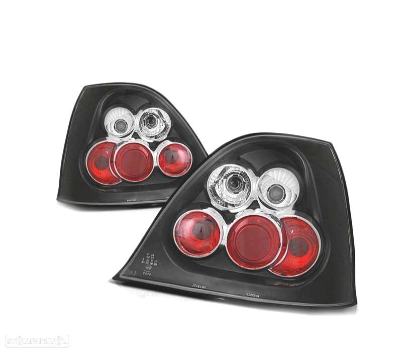 FAROLINS TRASEIRO PARA ROVER 200 25 95-05 PRETOS LOOK LEXUS - 1