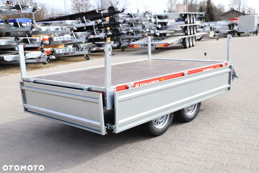 TEMARED TRANSPORTER 2515/2 0,75T 254x151x40 cm , 2 osie, dmc 750 kg - 13
