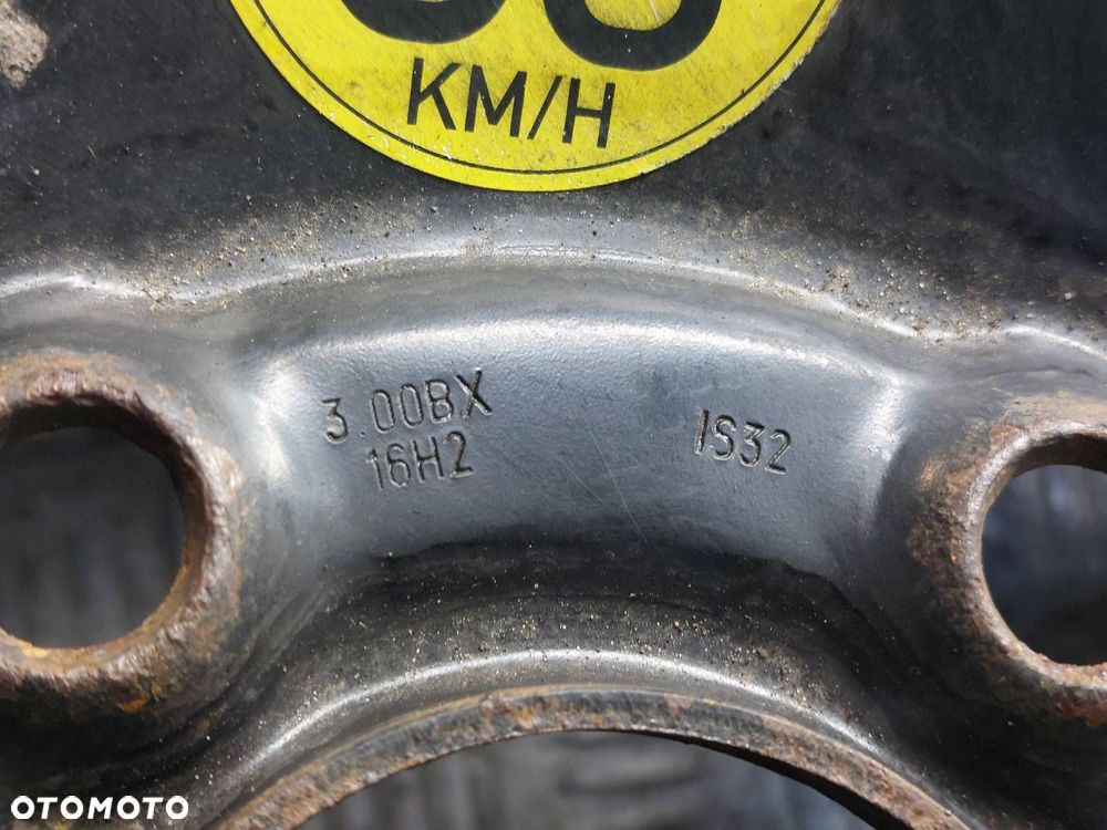 DOJAZDÓWKA 5x120 3Jx16 ET32 FI72,6 115/90R16 BMW E46 COMPACT ID: 238893 - 5