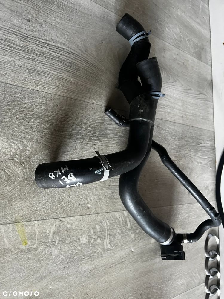 VW AUDI SKODA Silnik Wąż PRZEWÓD WODY DODATKOWA POMPKA KOMPLET WĘŻY DO SILNIKA KOD: DXD BEI MKB 3WA121049G 5Q0121156D - 4