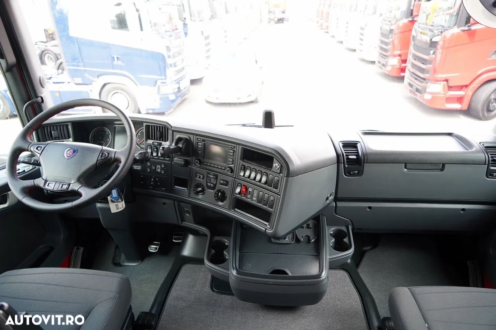 Scania R 580 / V8 / 6x4 / MTA: 150.000 KG / RETARDER / I-PARK COOL / ADR COMPLET / TRACTOR CU 3 AXE / IMPORTAT - 29