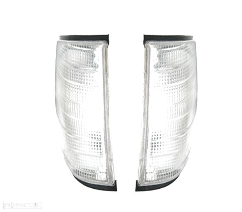 PISCAS FRONTAIS BRANCOS MERCEDES W126 COUPÉ - 6