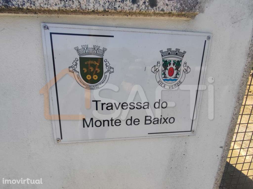 Terreno para construção de 1000 M² No Pico de Regalado / Vila Verde - Grande imagem: 4/8