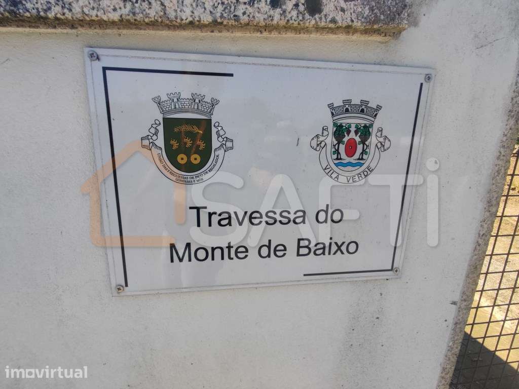Terreno para construção de 1000 M² No Pico de Regalado / Vila Verde - Grande imagem: 4/8