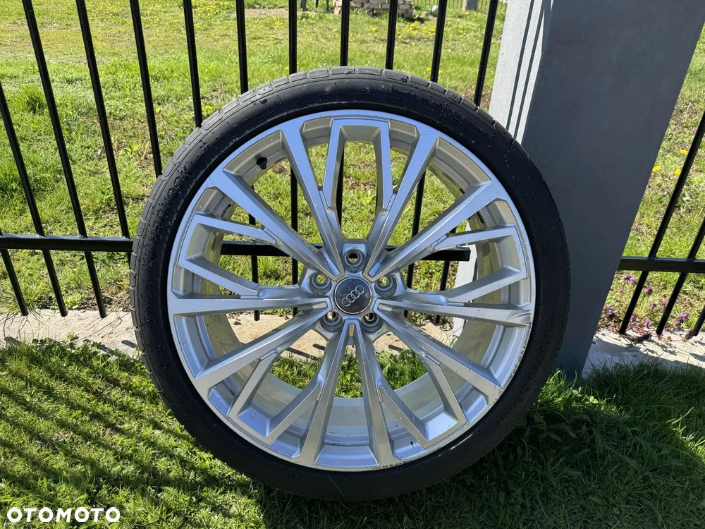 Komplet kół - Oryginalne felgi Audi 21" z rocznymi oponami Hankook, A6 C8, super stan - 4