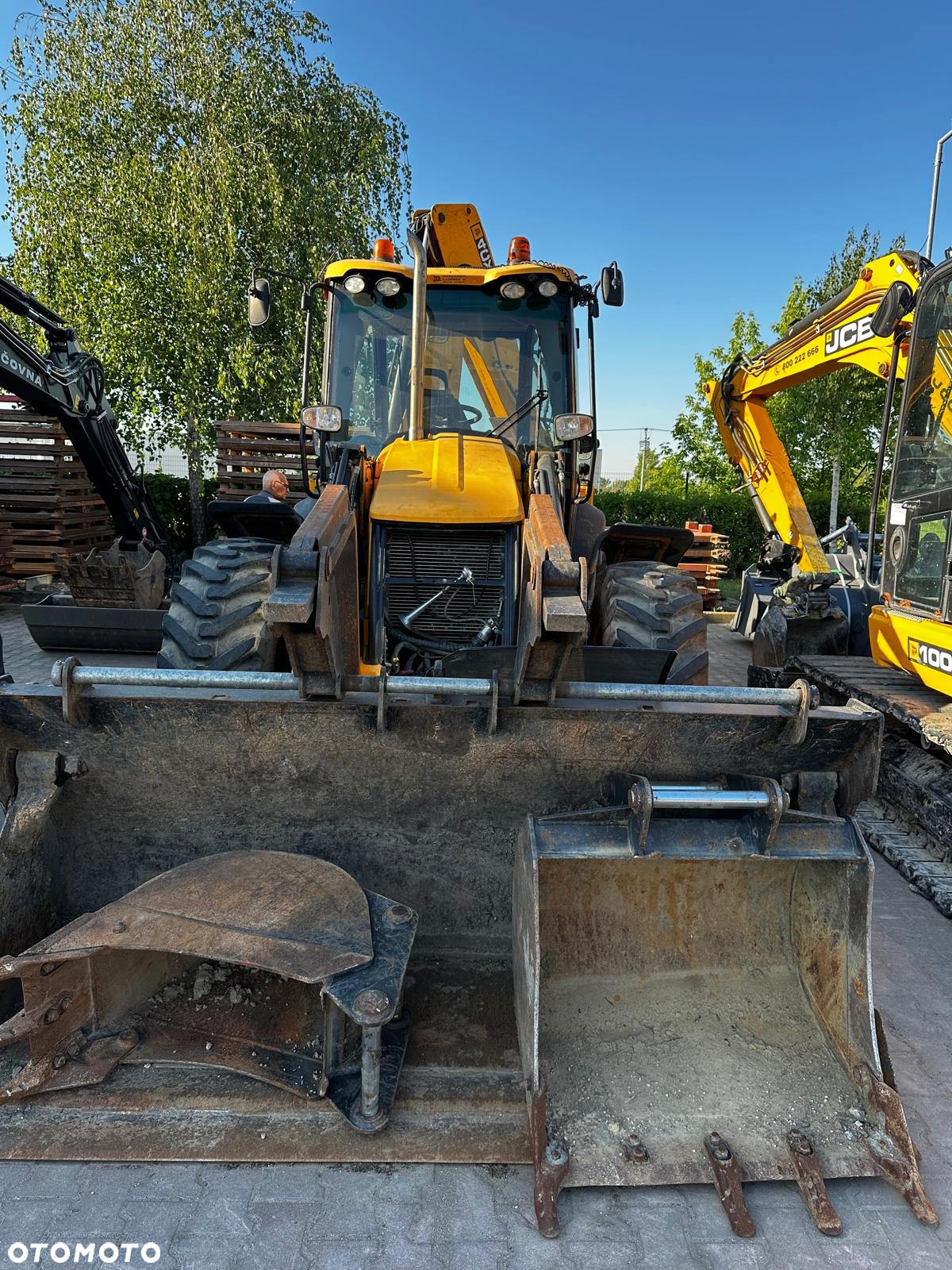 JCB 4CX JOYSTIKI KLIMA 5700MTH bez ADBLUE i DPF Oryginał 110KM - 20